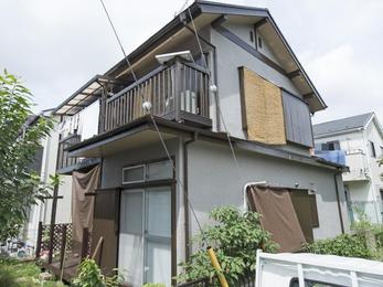 東京都小平市　S様邸　屋根・外壁木部塗装工事