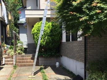 東京都府中市　Ｔ様邸　屋根上葺外壁塗装工事