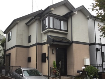 東京都東久留米市　K様邸　外壁屋根塗装工事