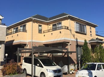 神奈川県川崎市　Ｔ様邸　屋根外壁塗装工事