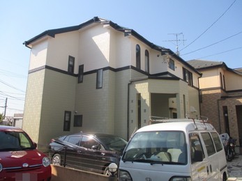東京都東村山市　Ⅰ様邸　屋根外壁塗装工事