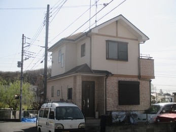東京都　N様邸　屋根カバー工法・外壁塗装工事