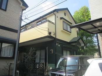 東京都東久留米市　T様邸　屋根外壁塗装工事