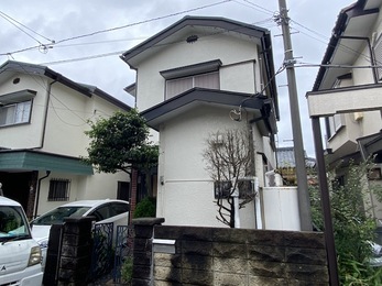 【　新着　】  東京都昭島市　N様邸　屋根外壁塗装＋ローラーストーン工事