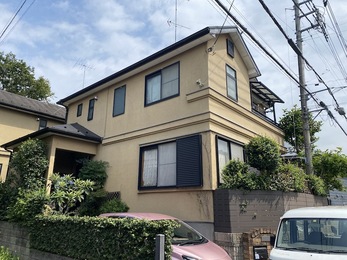 【　新着　】  東京都小平市　K様邸　屋根外壁塗装他工事