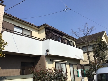 【　新着　】  東京都小金井市　M様邸　屋根外壁塗装工事