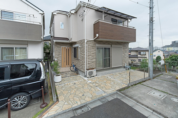 【　新着　】  東京都小平市　O様邸　屋根外壁塗装・外壁張替 ＋ ローラーストーン工事